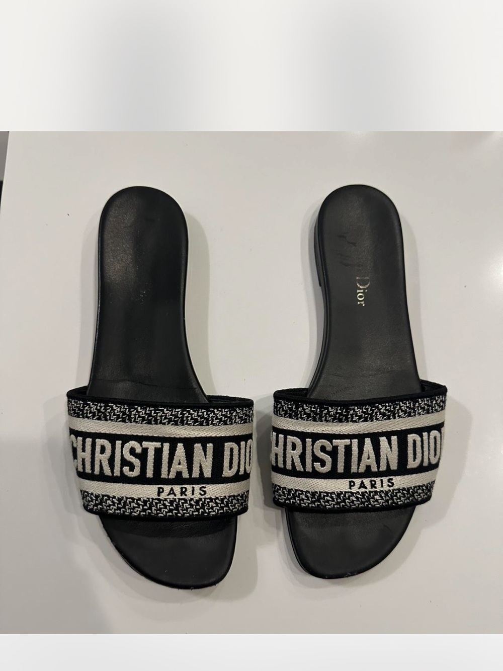 Dior Dway Slide Sandal 37.5